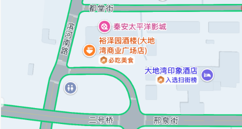 裕泽园酒店（大地湾商业广场店）位置地图